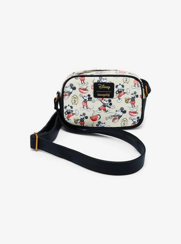 Loungefly Disney Mickey Mouse Poses Crossbody Bag | Hot Topic