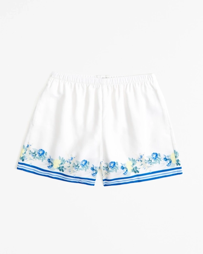 Women's Faux Silk Pull-On Short | Women's Clearance | Abercrombie.com