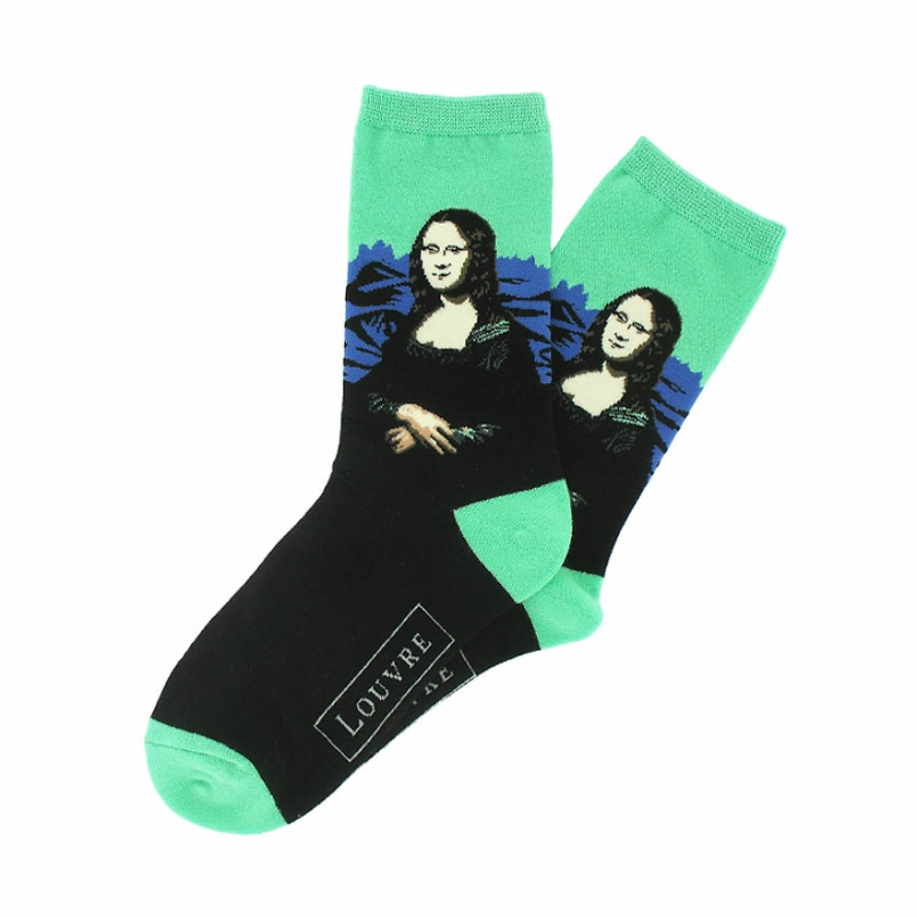 Chaussettes Joconde Mona Lisa Vert 36/41 - Musée du Louvre