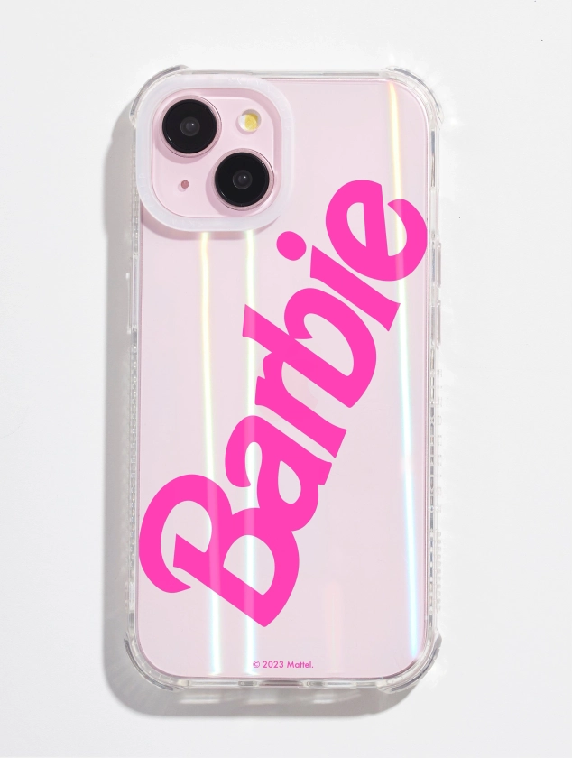 Barbie x Skinnydip Logo Shock iPhone Case | Barbie Collab Merch and Clothing | Skinnydip London