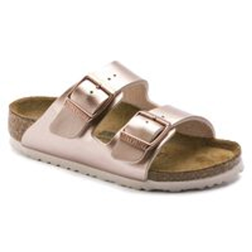 Arizona Kids Birko-Flor Electric Metallic Copper | BIRKENSTOCK