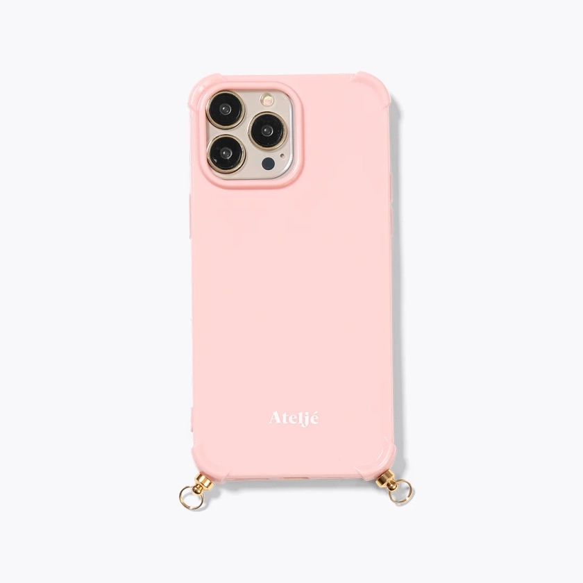 Pink clay iPhone case - Ateljé