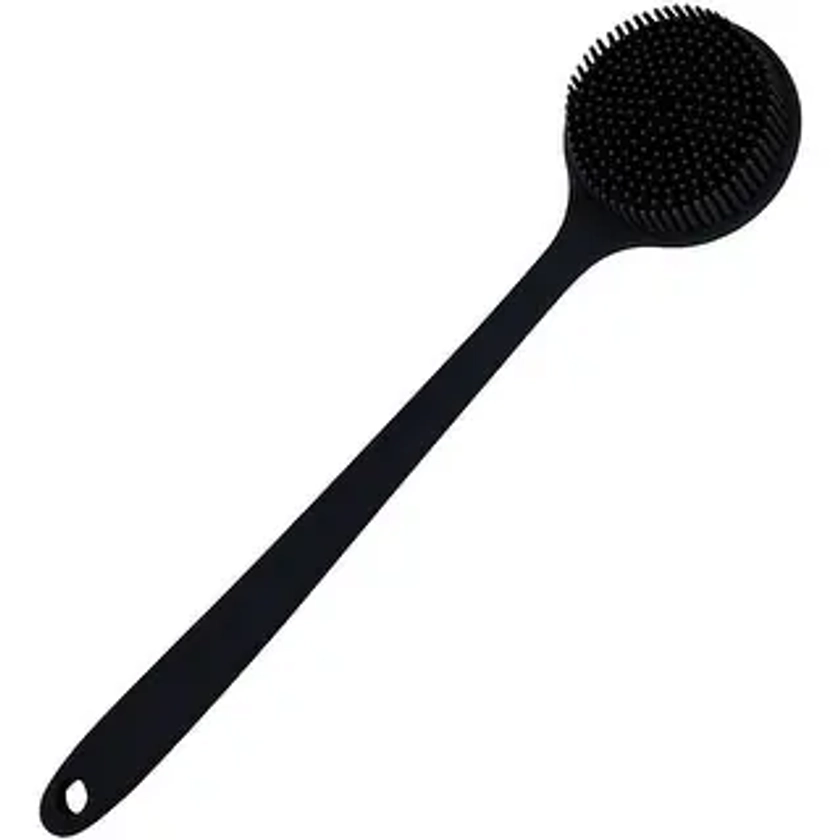 Silicone Long Handle Body Back Scrubber | Overstock.com Shopping - The Best Deals on Bathroom Accessory Sets | 43748902