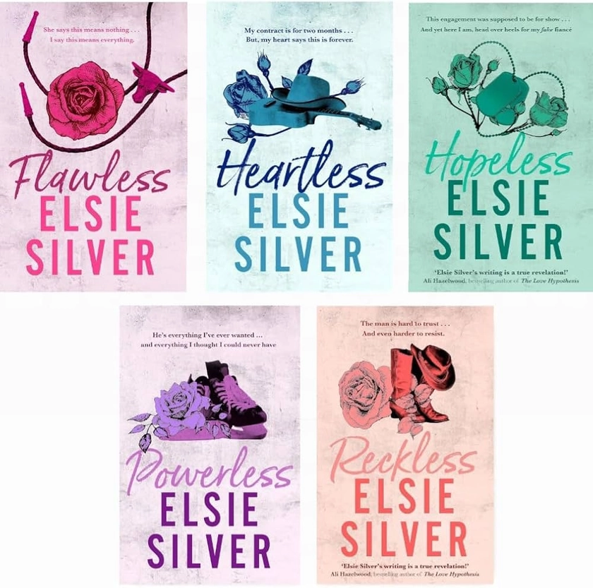 Elsie Silver 5 Book Set (Reckless, Powerless, Heartless, Flawless, Hopeless)