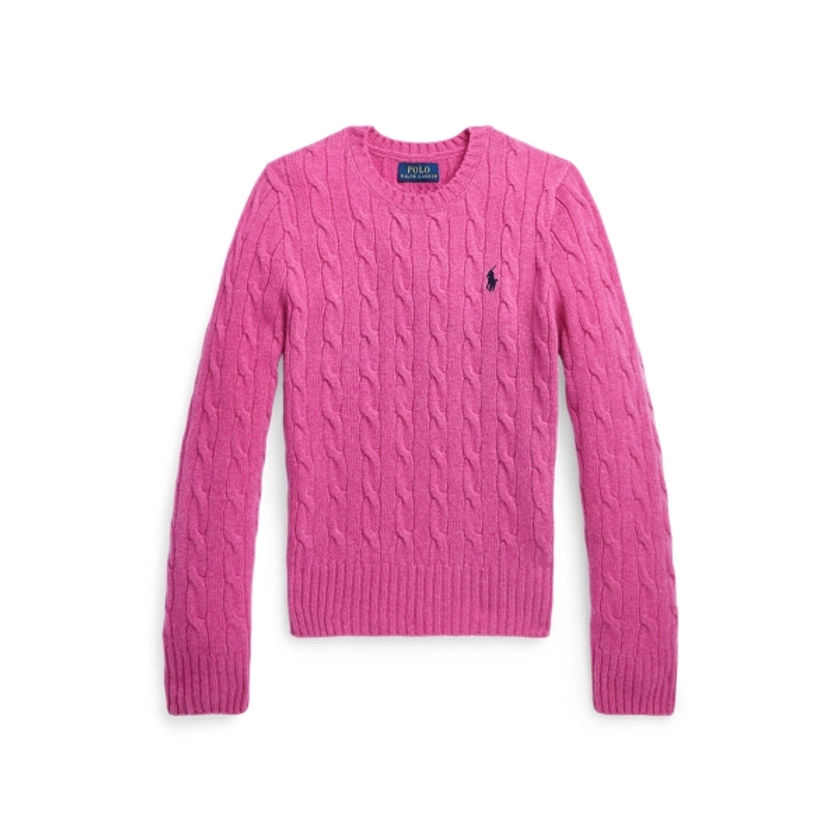 Cable-Knit Wool-Cashmere Jumper for Children | Ralph Lauren® UK