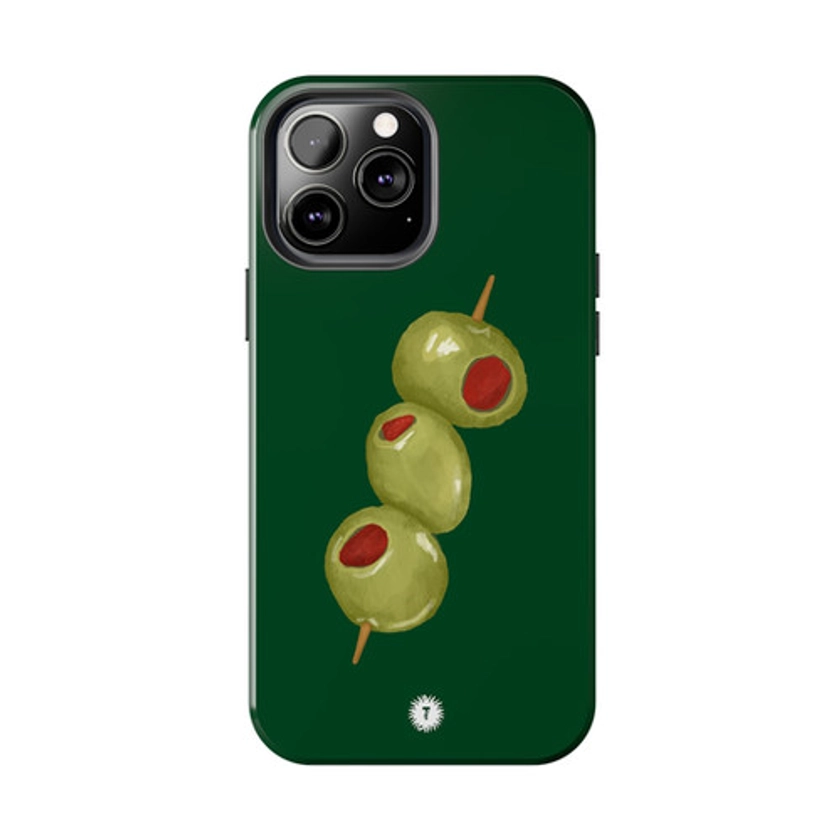 Green Olive Painting Phone Case | Thursday's Child