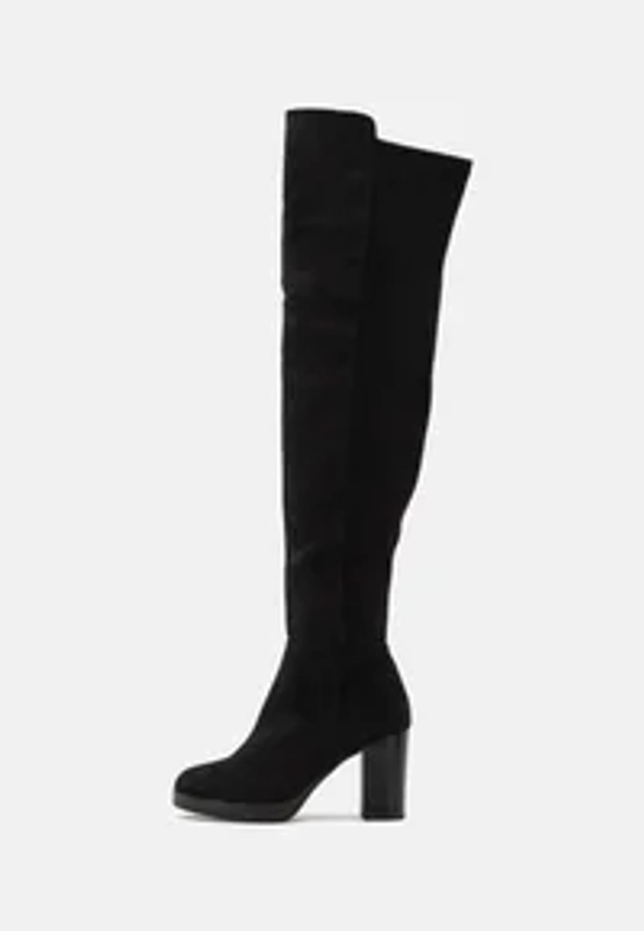 Anna Field Wide Fit Bottes à talons hauts - black/noir - ZALANDO.FR