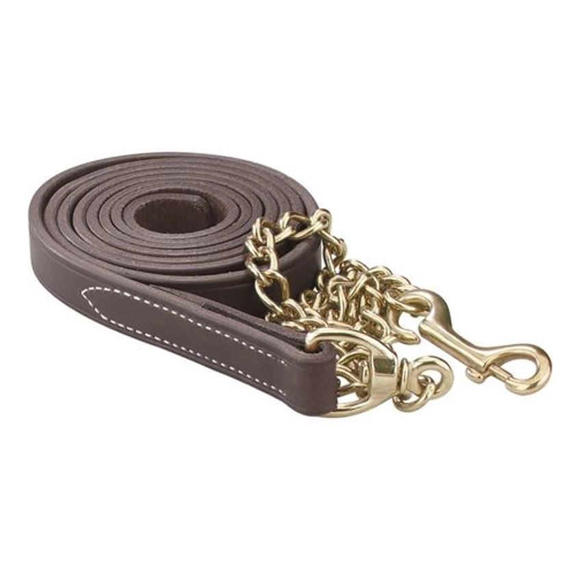 Perri’s® Leather Lead with Chain | Dover Saddlery