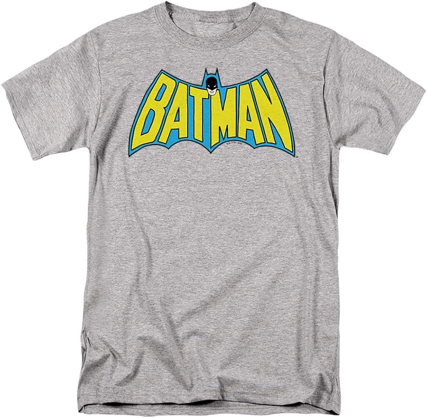 Batman Vintage Logo in Color Unisex Adult T Shirt