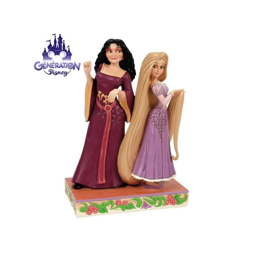 Figurine duo Raiponce et Mère Gothel by Jim Shore - préco