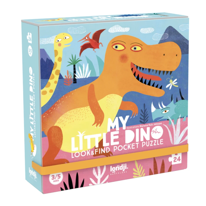Little Dino Pocket Puzzle and Observation Game