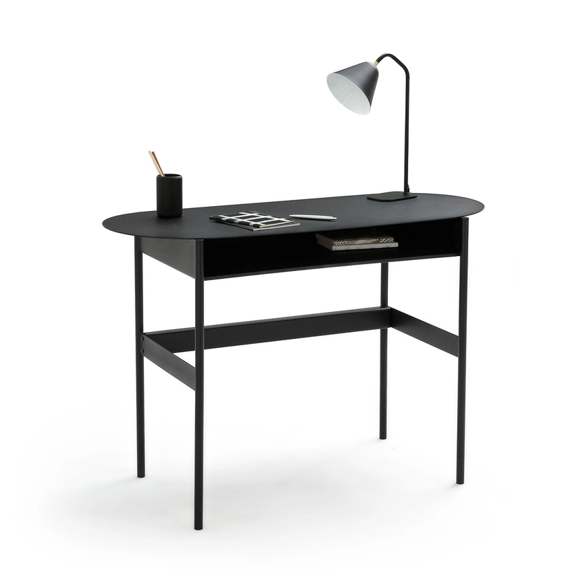 Bureau console en métal, Oblone