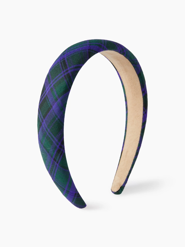 Polyester PLAID HEADBAND For Daily Casual School