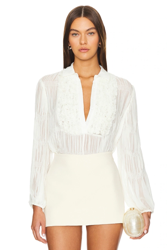 Alexis Ulla-Marie Top in Ivory | REVOLVE