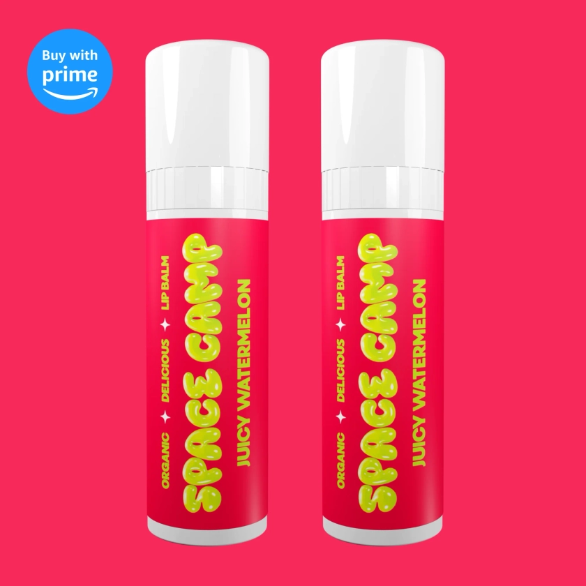 Watermelon Flavored Lip Balm | Shop - Space Camp Wellness