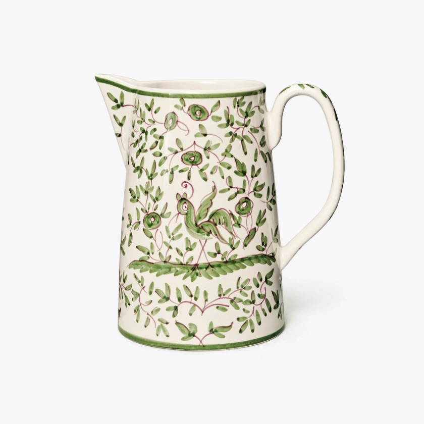 Oiseau Pitcher: Women's Designer Tabletop & Drinkware | Tory Burch