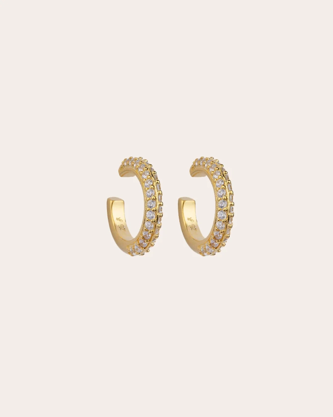 The Go-To Glam ear cuff set - gold plated