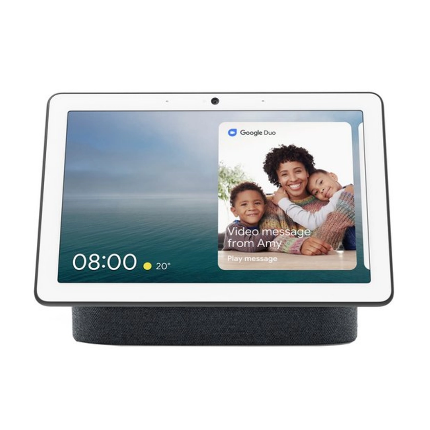 Buy Google Nest Hub Max Smart Display - Charcoal | Bluetooth speakers | Argos