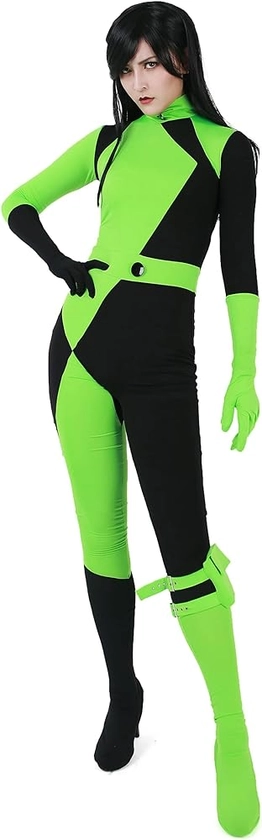 miccostumes Women's Miss Go Bodysuit Jumpsuit with Gloves and Leg Bag Cosplay Costume