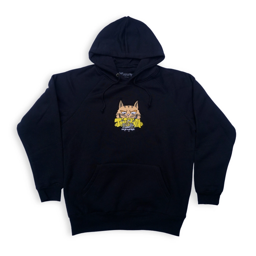 Cat 'n Mouse Hood Black