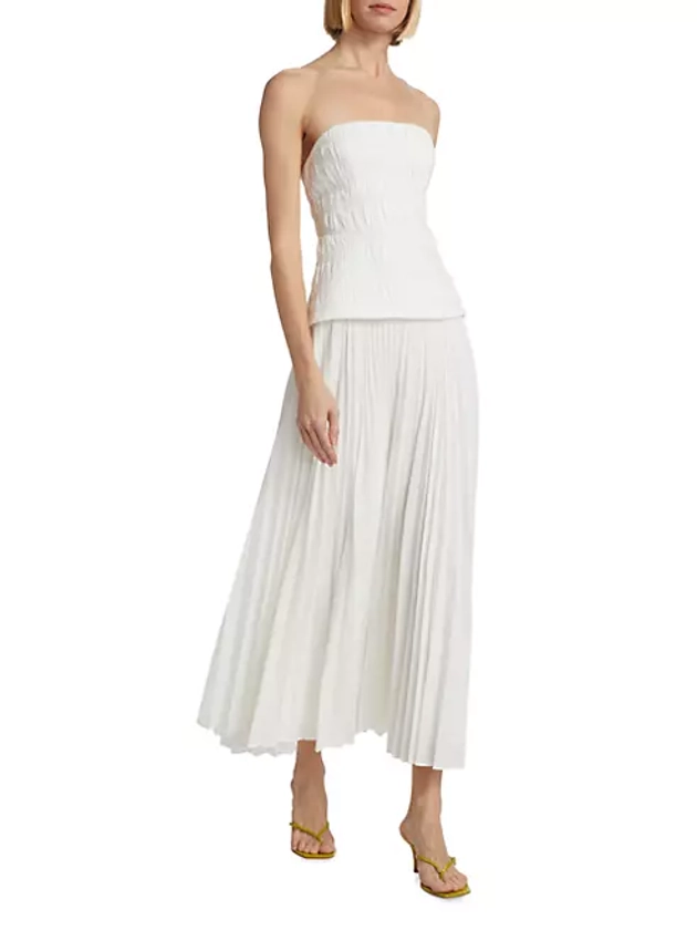 Acler Bristol Strapless Midi-Dress | Saks Fifth Avenue