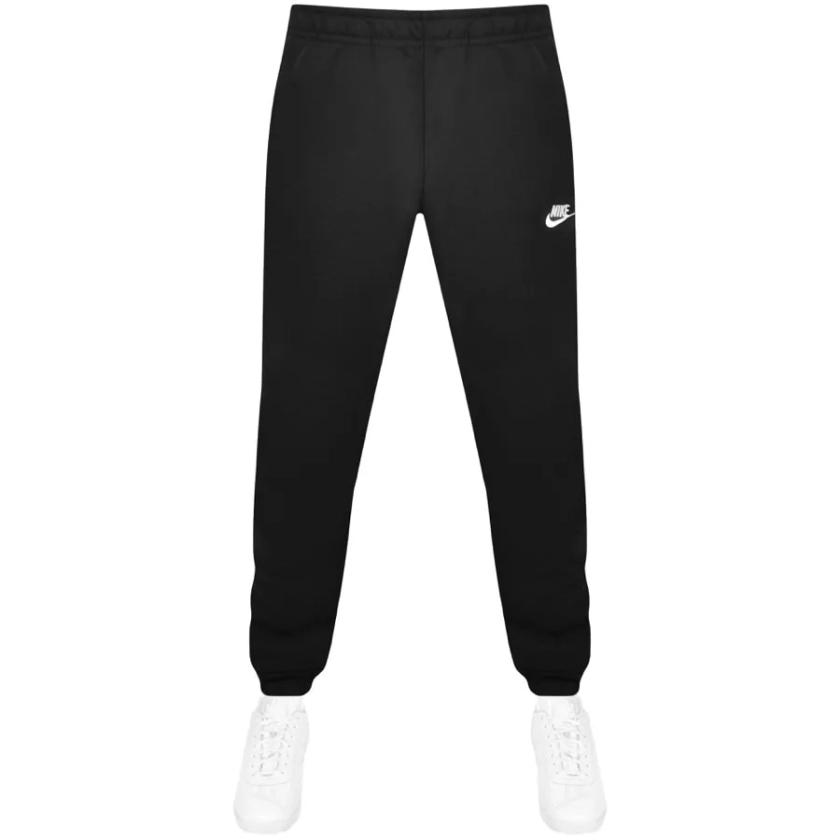 Nike Club Jogging Bottoms Black | Mainline Menswear 