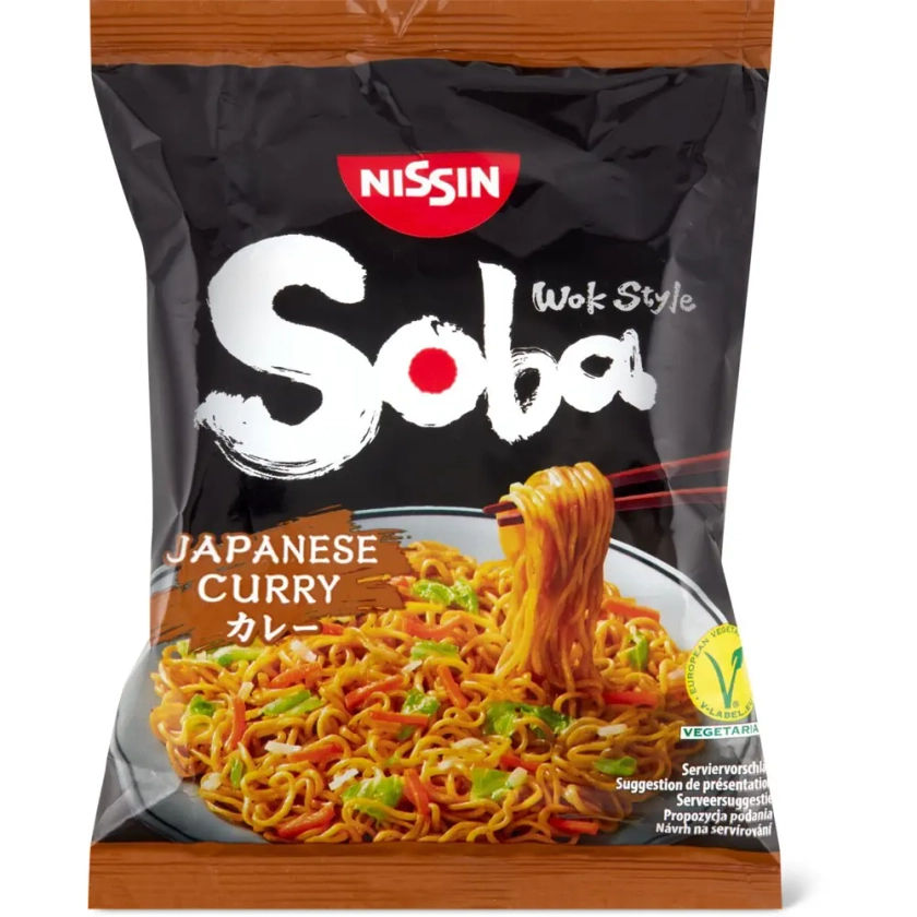 Nissin Soba · Instant Noodles Wok Style · Curry