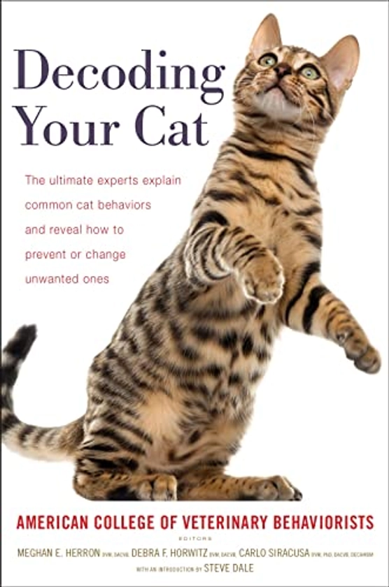 Decoding Your Cat By American College of Veterinary Beha | Used | 9780358566045 | World of Books