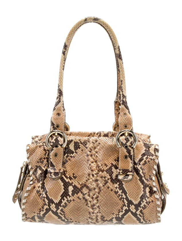 Snakeskin Shoulder Bag