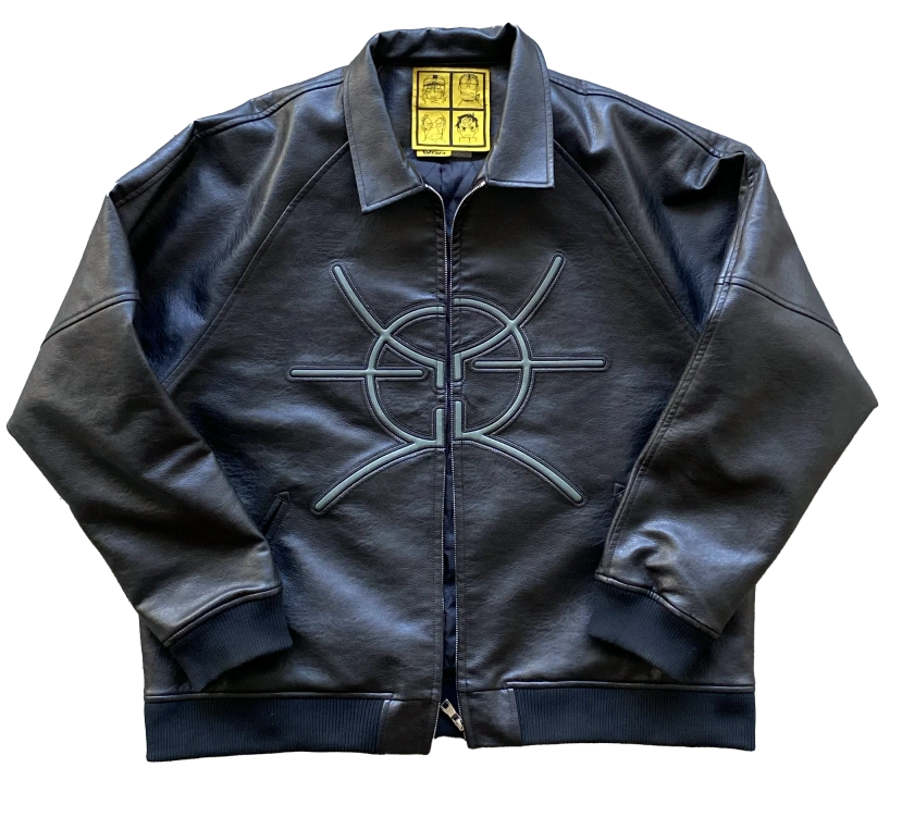 FLCL PU Leather Jacket (Preorder)
