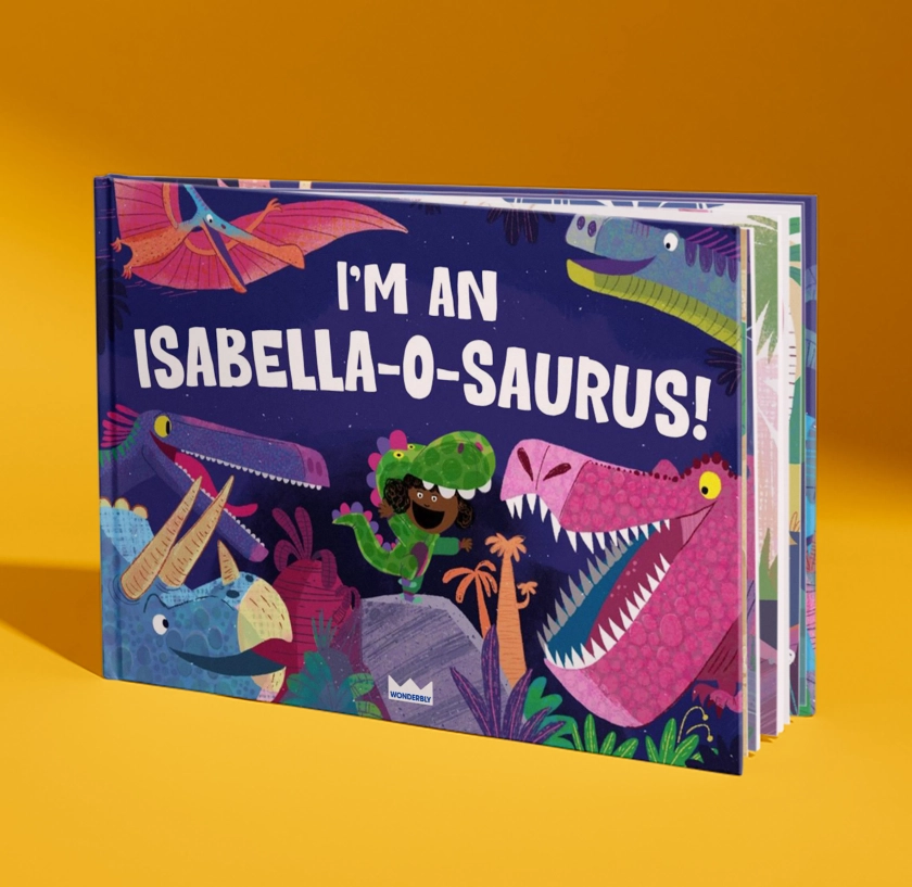 I'm a Name-O-Saurus | Personalised Dinosaur Book | Wonderbly