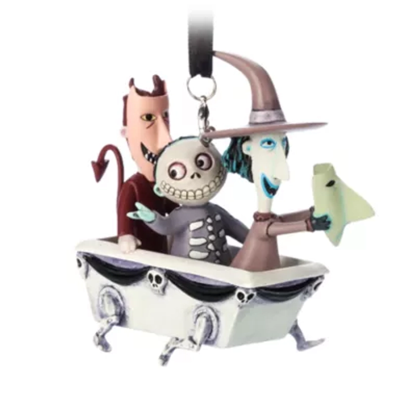 Lock, Shock, and Barrel Ornament, Tim Burton's The Nightmare Before Christmas | Disney Store