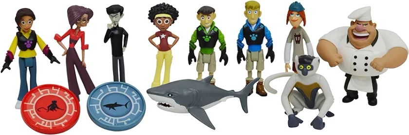 Wild Kratts Toys 10-Pack Action Figure Gift Set