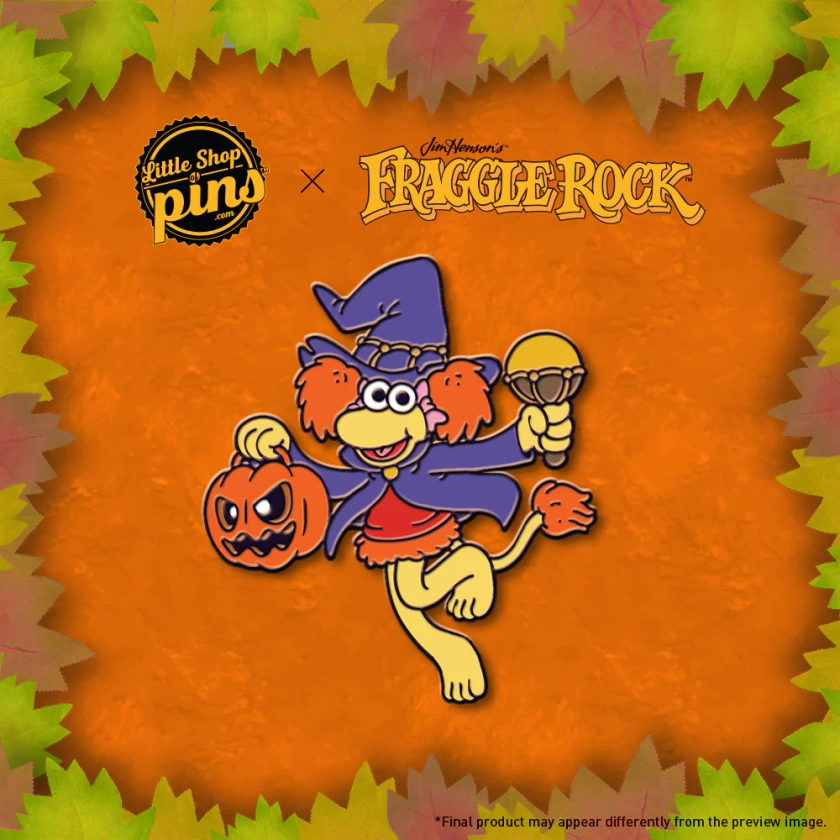 Fraggle Rock Red Enamel Pin