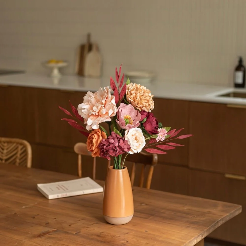 Découvrez notre bouquet de fleurs en papier de Marlier | Flowrette