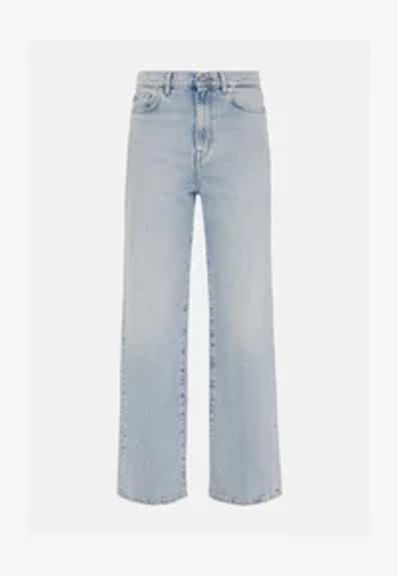 7 for all mankind TROUSER ARCTIC - Jean boyfriend - light blue/denim bleu gris - ZALANDO.FR