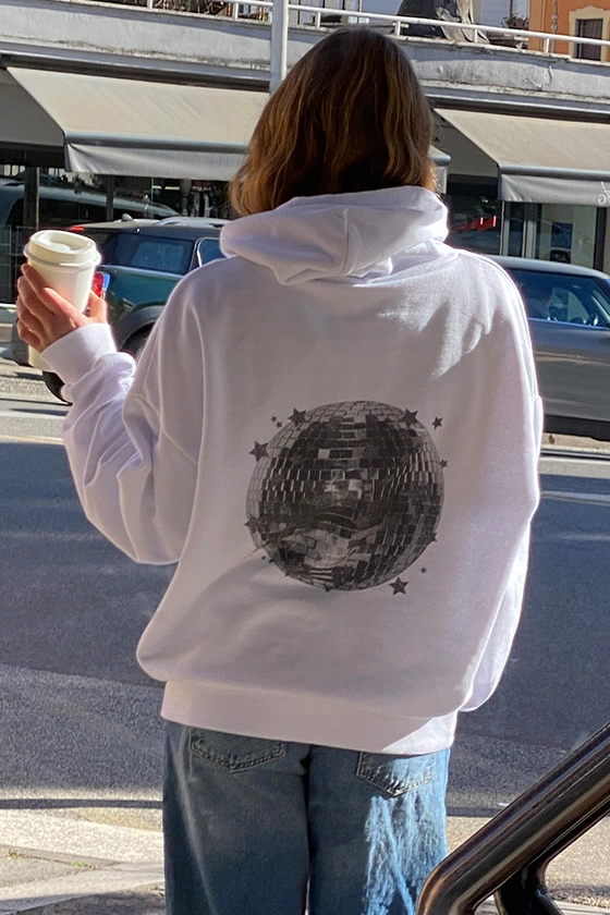 Discoball hoodie