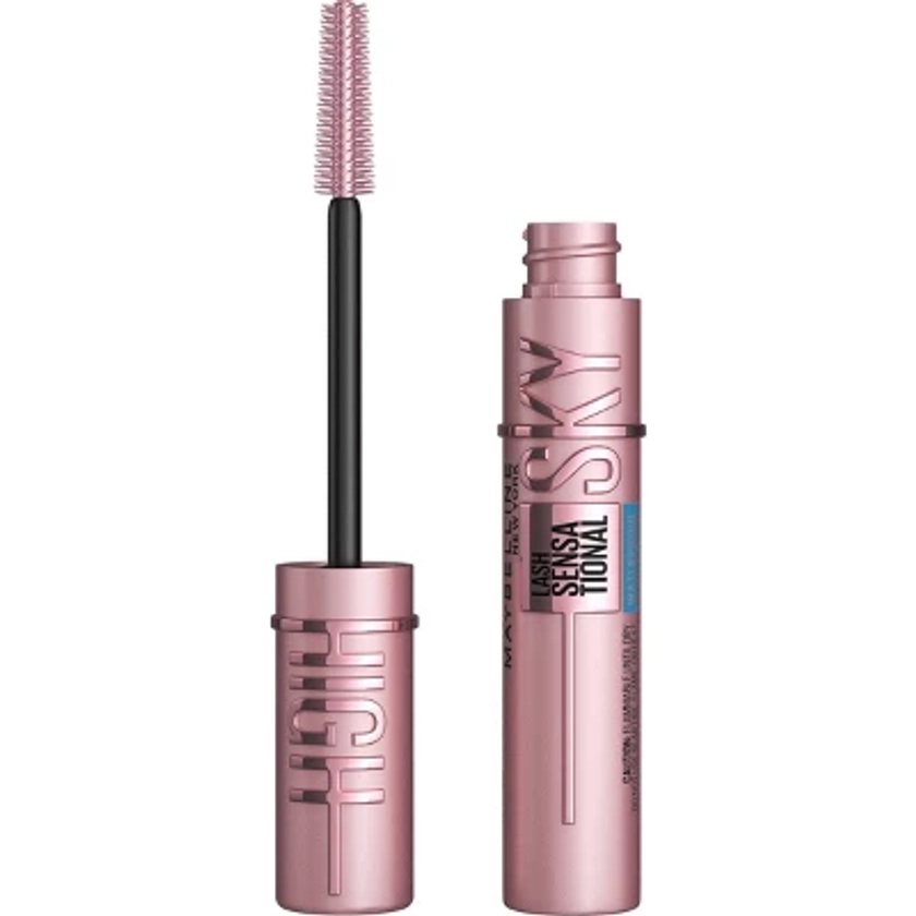 Maybelline Lash Sensational Sky High Lengthening Mascara - 802 Waterproof Very Black - 0.24 fl oz