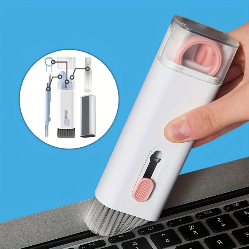 7-in-1 Multi-purpose Cleaner, Portable Cleaning Pen Tool, Headphone Cleaning Brush