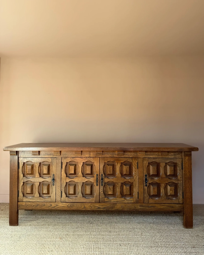 Spanish Brutalist Sideboard