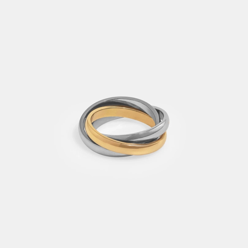 Rayna Mixed Metal Ring