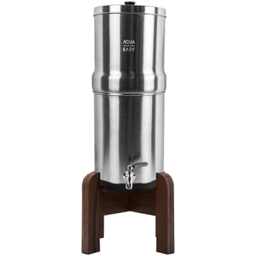 Travel Berkey Gravity-Fed Water Filter with 2 Black Berkey Elements–Enjoy Potable Water While Camping, RVing, Off-Grid, Emergencies, Every Day at Home - Kitchen Countertop Water Filters - Amazon.com
