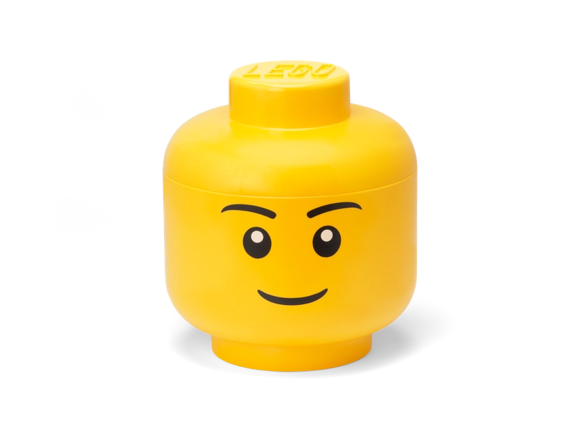 LEGO® Boy Storage Head – Large 5005528 | Other | Buy online at the Official LEGO® Shop GB 