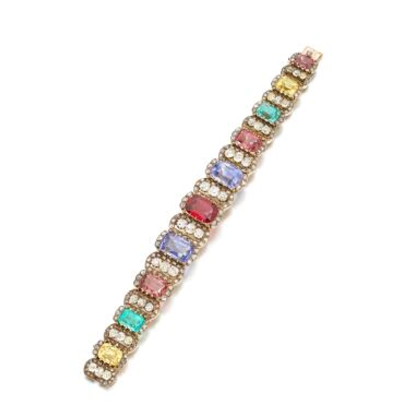 Rare and Exquisite gem set and diamond bracelet, circa 1870 | Royal & Noble Jewels | 2024 | Sotheby's