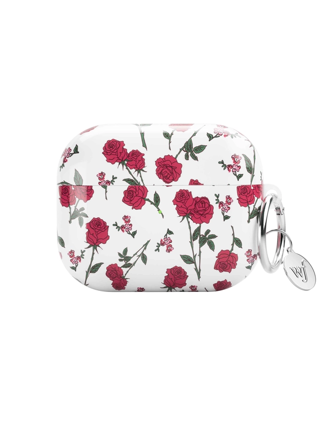 Wildflower Red Roses AirPods Gen 3 Case