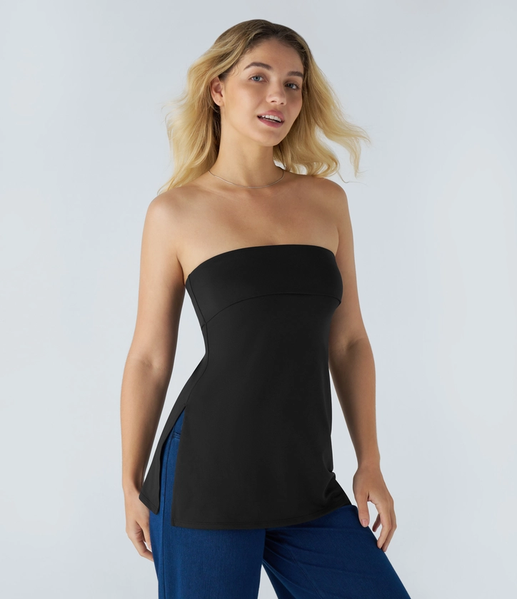 Women’s Tube Backless Split Casual Top - Halara 