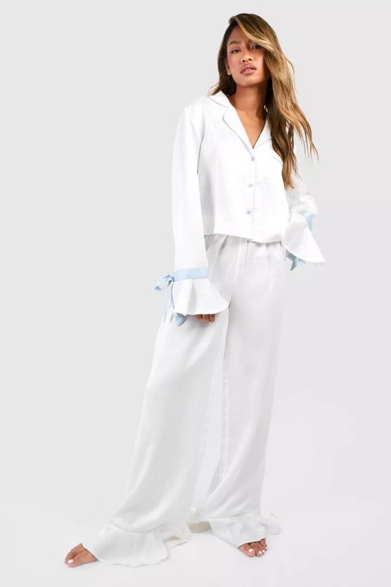 Bridal Something Blue Trouser Pyjama Set