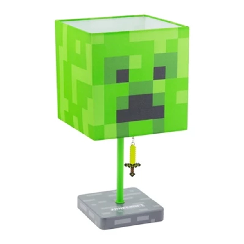 Minecraft Creeper Table Lamp