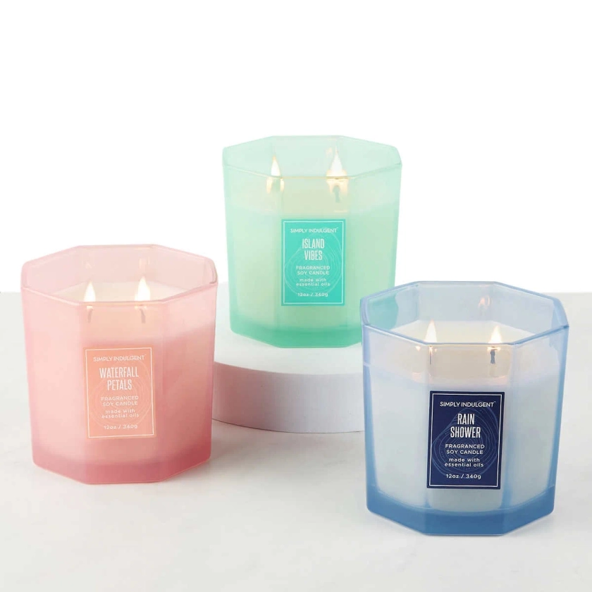 Simply Indulgent 12 Ounce Candle (Pack of 3)