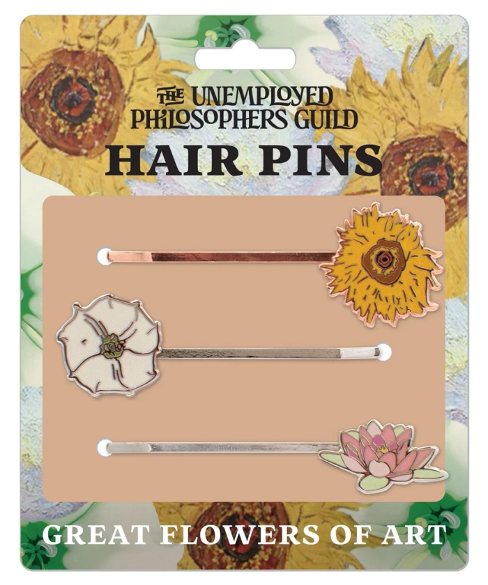 Great Flowers of Art Hairpins